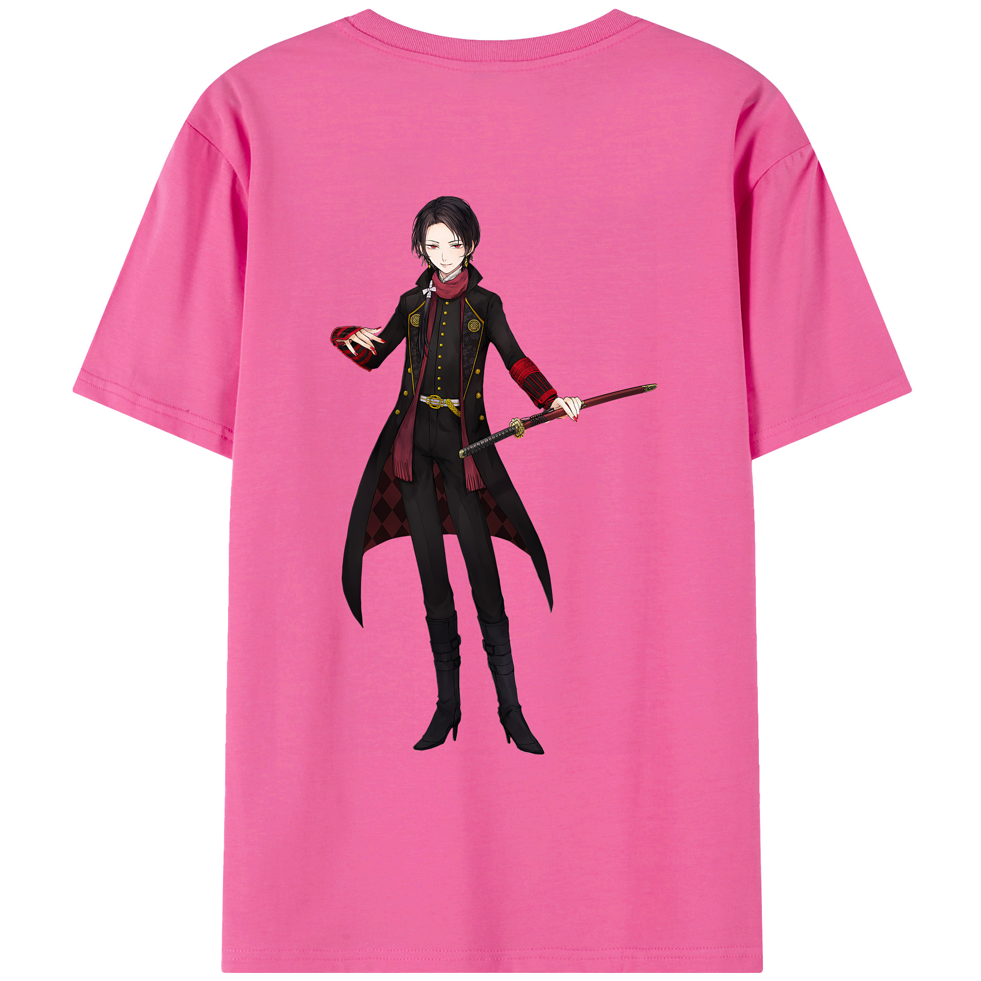 （画像用） 刀剣乱舞 Touken Ranbu レディース半袖Tシャツ(バックプリント)